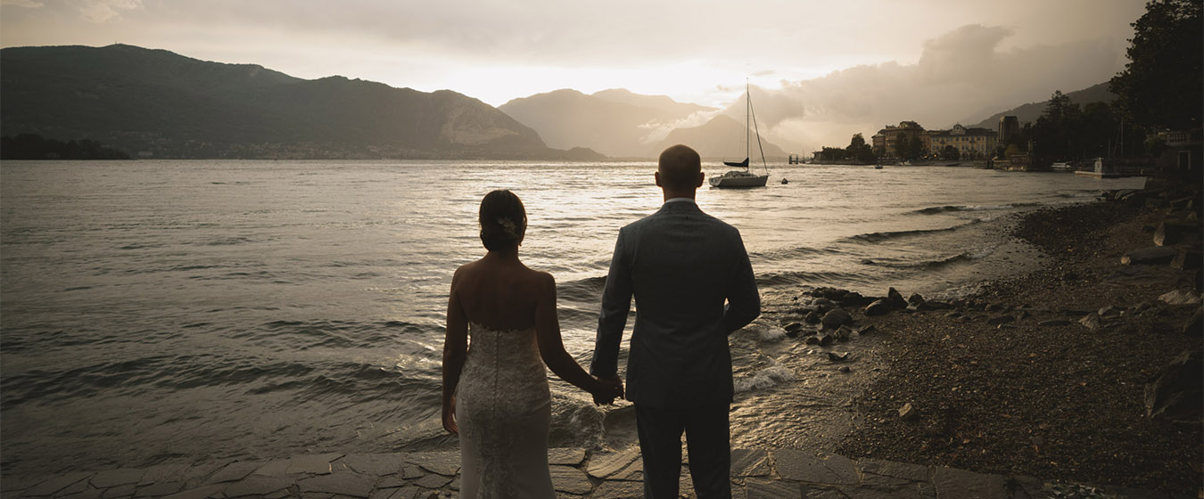 Matrimonio sul lago Maggiore in Villa Rusconi Clerici