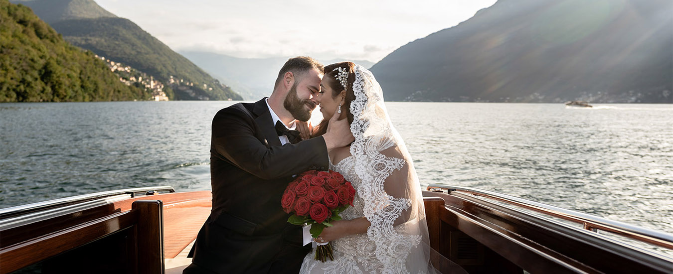 An intimate wedding on Lake Como